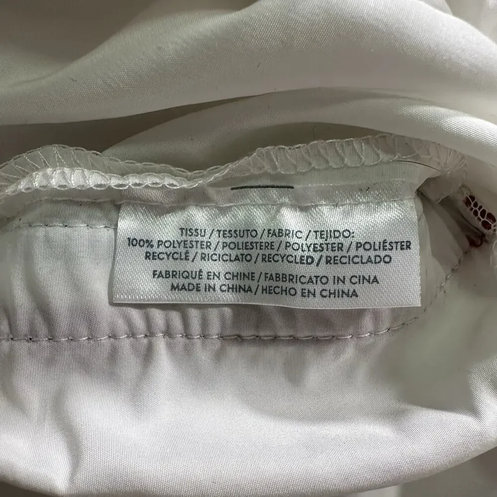 Moncler Drawstring Shoulder Bag 15”x13” White Travel Designer Storage Dust Cover